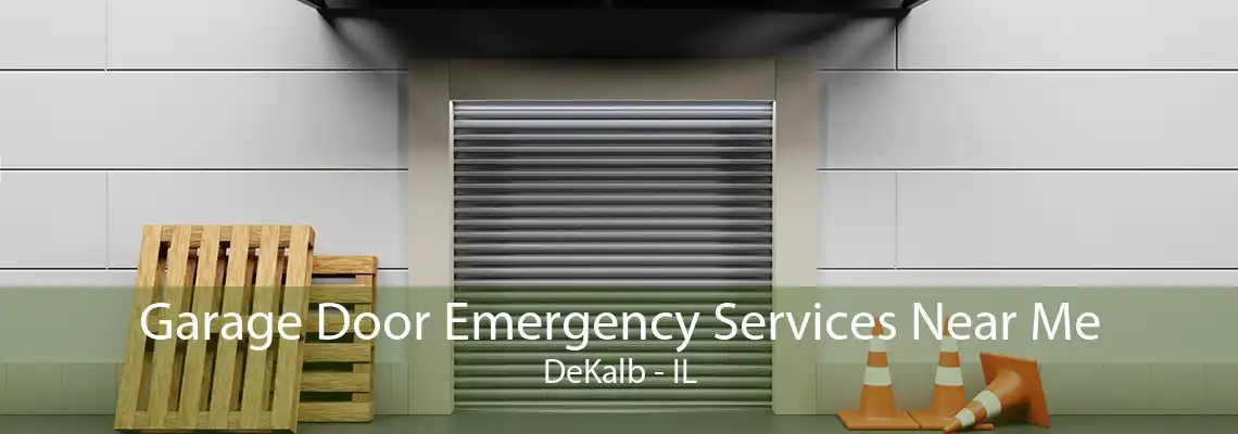 Garage Door Emergency Services Near Me DeKalb - IL