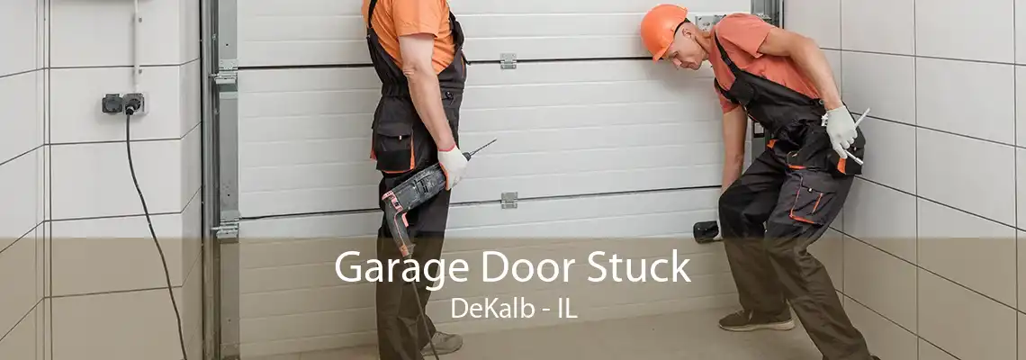 Garage Door Stuck DeKalb - IL