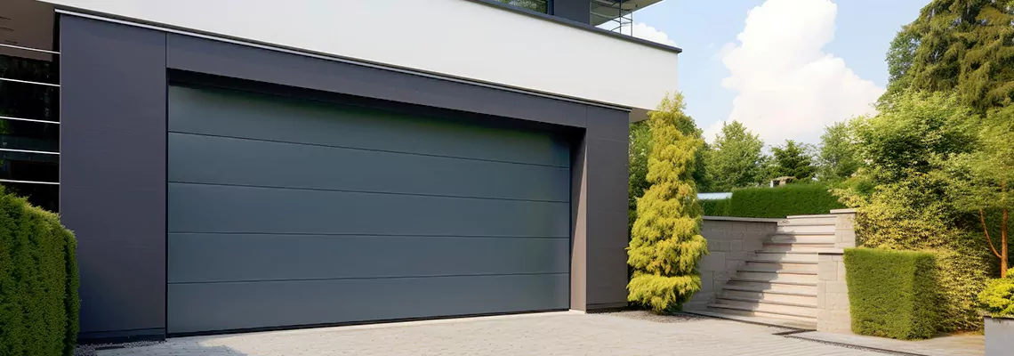 Haas Galvanized Steel Garage Door in DeKalb, IL