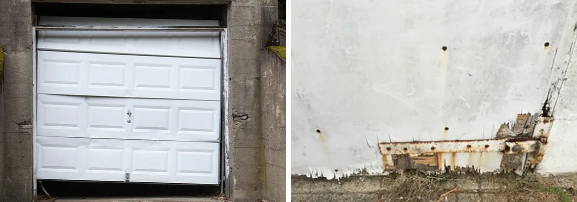 Rotten Commercial Garage Door Repair in DeKalb, IL