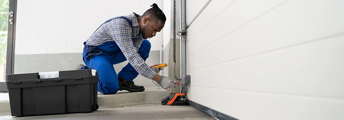 Garage Door Track Repair in DeKalb, IL