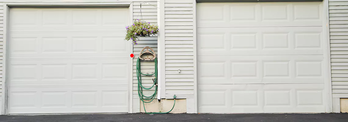 Sectional Garage Door Dropped Down Repair in DeKalb, Illinois