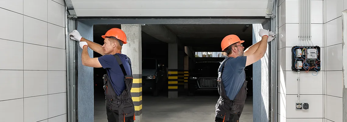 Wooden Garage Door Frame Repair in DeKalb, Illinois